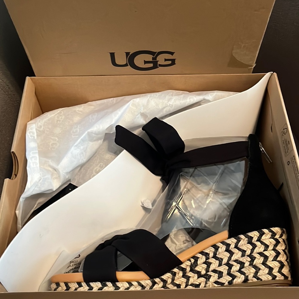 Brand new in box Ugg wedges
